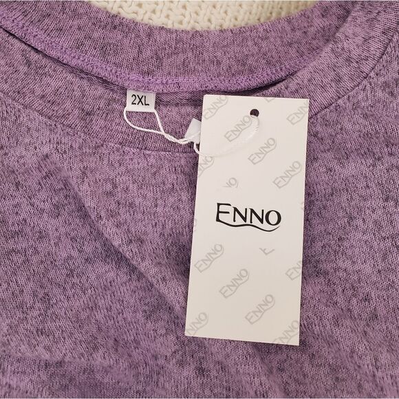 Enno Crewneck Long-Sleeve Top sz 2XL - Picture 12 of 14